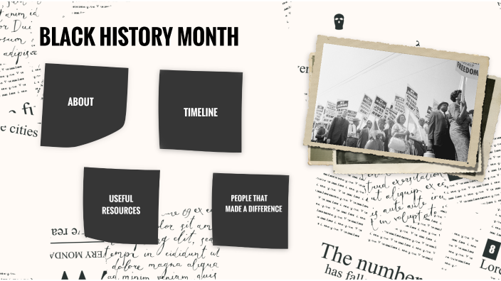 BLACK HISTORY by Maria S. on Prezi