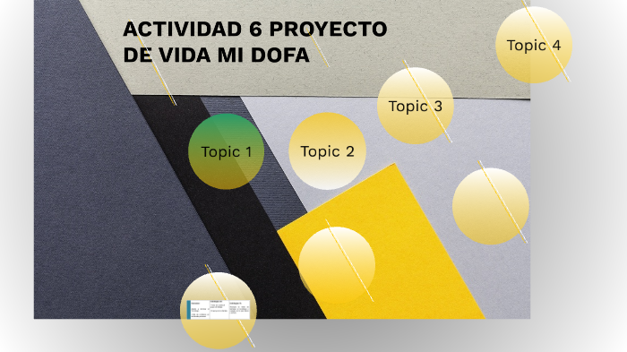 Evidencia 6 Mi proyecto de vida Matriz Mi DOFA by Liza Ximena Barriga ...