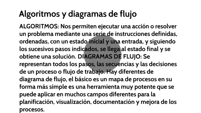 Algoritmos y diagramas de flujo by Brenda Ramírez on Prezi
