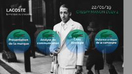 la marque du crocodile