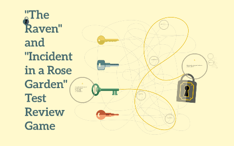The Raven And Incident In A Rose Garden Test Review Game By
