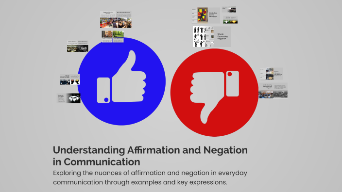Understanding Affirmation and Negation in Communication by ROVAN MADRID ...
