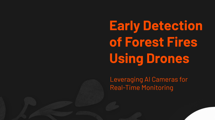 Early Detection of Forest Fires Using Drones by Nainisha Velagapudi on ...