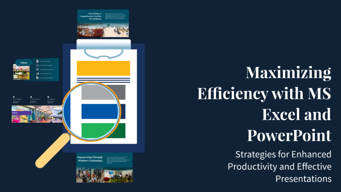 Maximizing Efficiency with MS Excel and PowerPoint by Юлія Волощук on Prezi