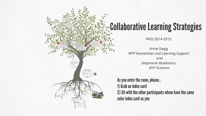Collaborative Learning Strategies by Stephanie Bratkovics on Prezi