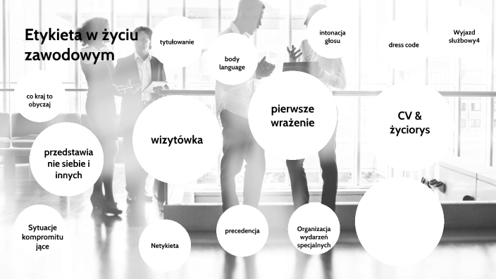 Etykieta w życiu zawodowym by Magdalena Skromak on Prezi