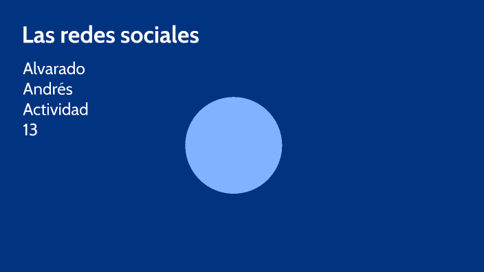 Las redes sociales by Andres Alejandro ALVARADO GUERRERO on Prezi