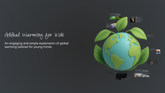 Global Warming for Kids by shubhangi more on Prezi