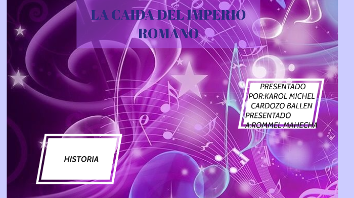 CAIDA DEL IMPERIO ROMANO by Angie Ballen Garcia on Prezi