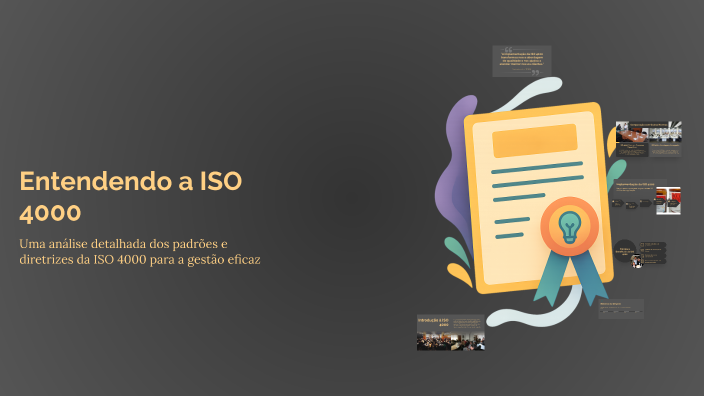 Entendendo a ISO 4000 by Otávio Gonçalves on Prezi