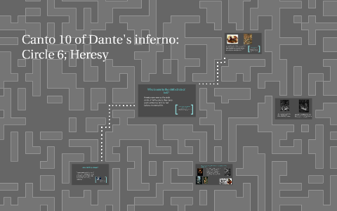 Dante's Inferno - Circle 6 - Canto 10