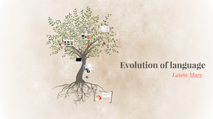 Evolution of language by Laura Mure on Prezi