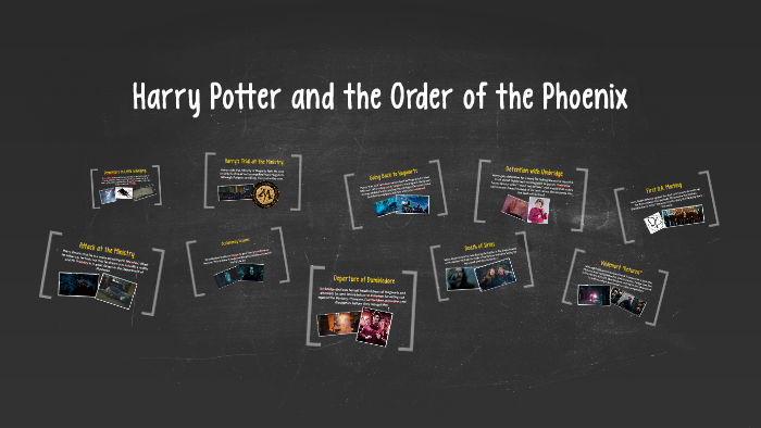 harry potter order of the phoenix plot