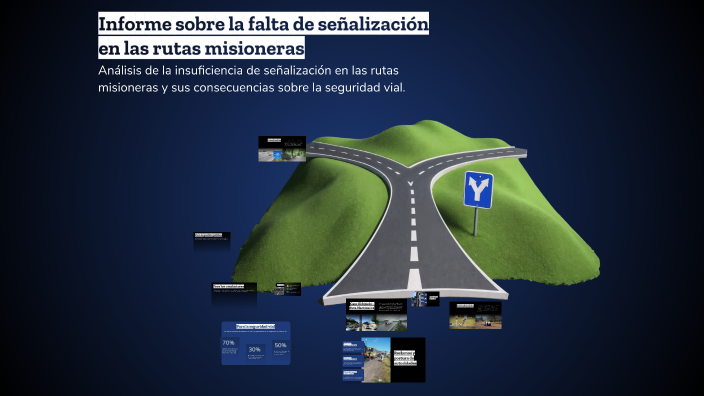 Informe sobre la falta de señalización en las rutas misioneras by ...