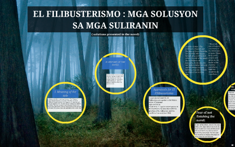 El Filibusterismo Mga Solusyon Sa Mga Suliranin By Ken Joseph