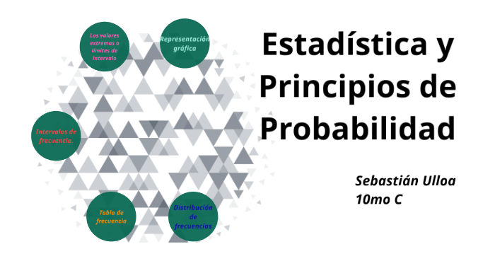 Estadística y Principios de Probabilidad by Sebas Ulloa