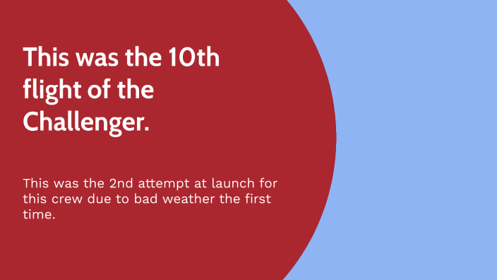 The Space Shuttle Challenger Disaster by Cindy Koppelmann on Prezi