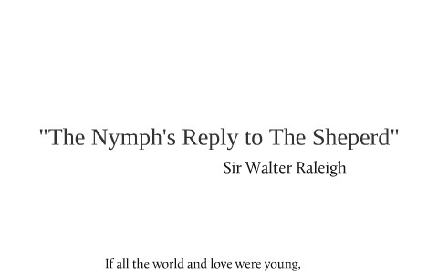 shepherd reply nymph