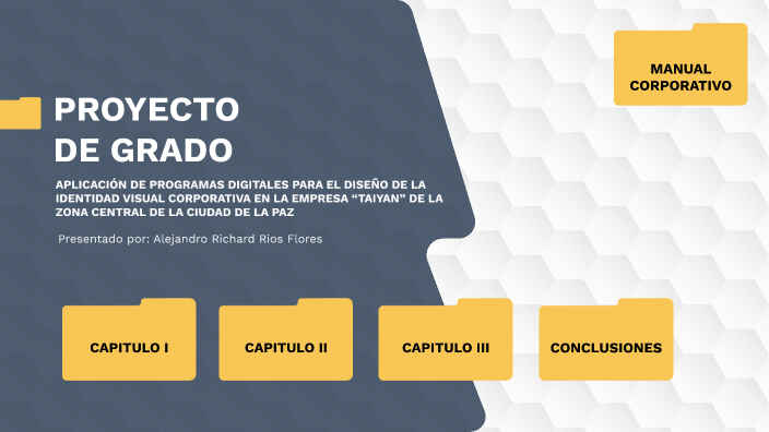 PROYECTO DE GRADO by Alejandro Ríos Flores on Prezi