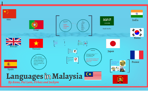  Languages  Of Malaysia  by Anna K