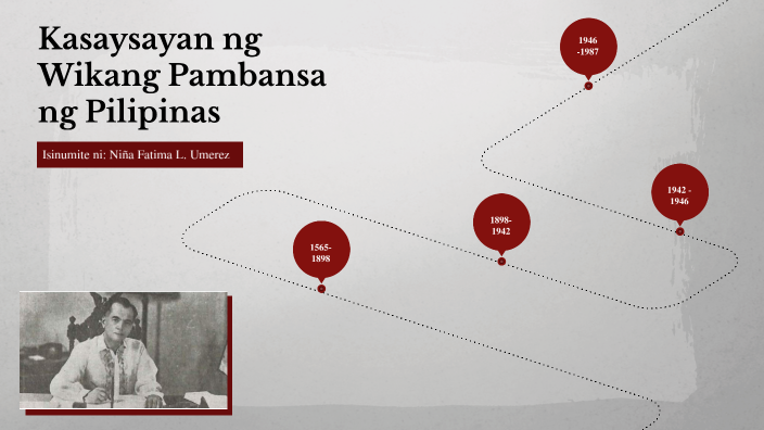 KASAYSAYAN NG WIKANG PAMBANSA By Niña Umerez On Prezi