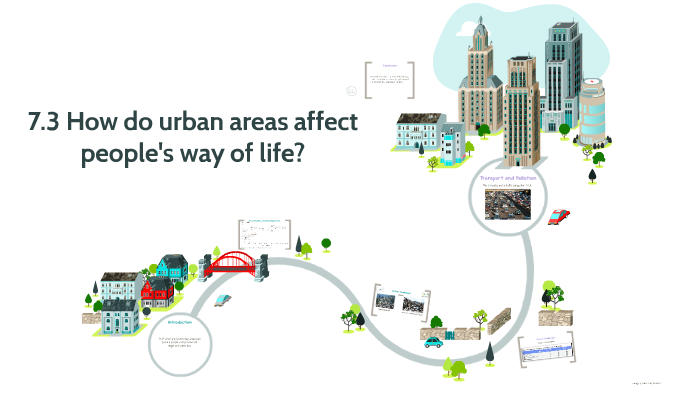 7.3 How do urban areas affect people's way of life? by Bronte ...