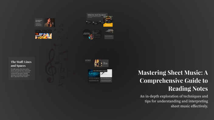Mastering Sheet Music: A Comprehensive Guide to Reading Notes by Girlie ...