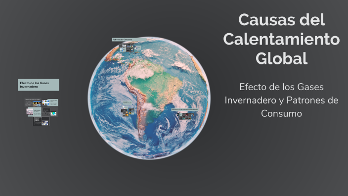 Causas del Calentamiento Global by Antony Cervantes justo on Prezi
