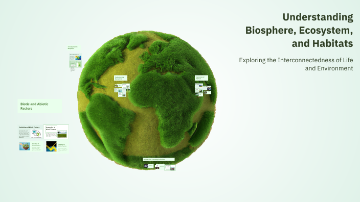 Understanding Biosphere, Ecosystem, and Habitats by Rafael Rofa on Prezi