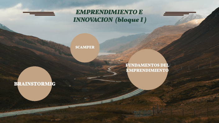 EMPRENDIMIENTO E INNOVACION MAP by Juan David Galarza on Prezi