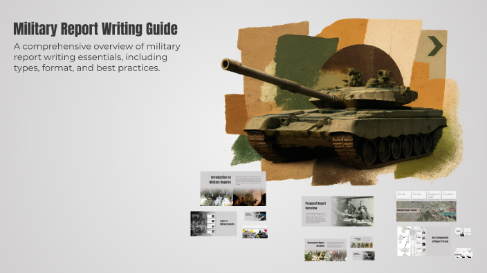 Military Report Writing Guide by Elena Dan on Prezi
