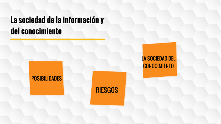 La sociedad de la información y del conocimiento by Carolina Gálvez ...