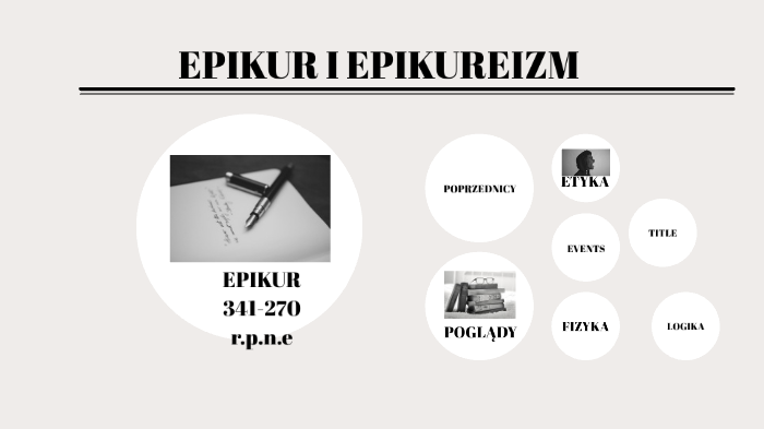 Epikureizm By Liliana Wójcik On Prezi