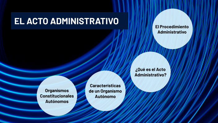 El Acto Administrativo By Ximena Valente On Prezi