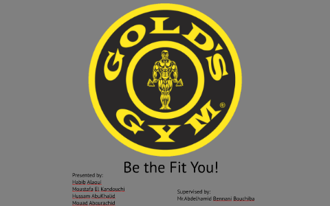 Gold S Gym Marketing Plan By Hussam Abukhalid