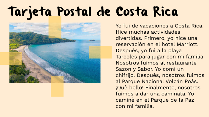 Tarjeta Postal de Costa Rica by George Pham on Prezi