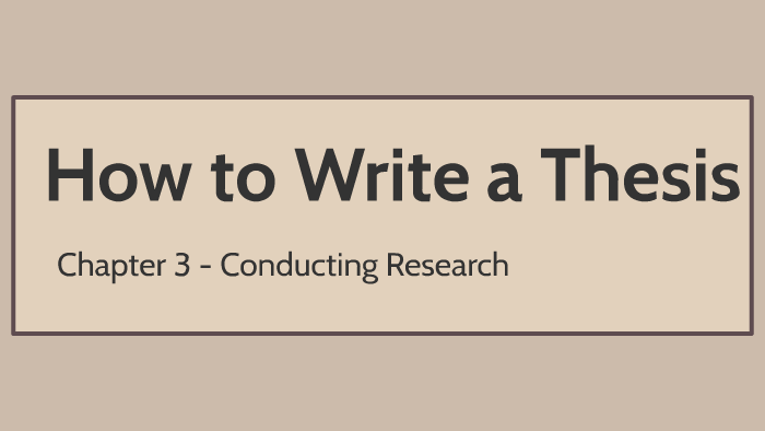 How to Write a Thesis by Hans Christian Andersen on Prezi
