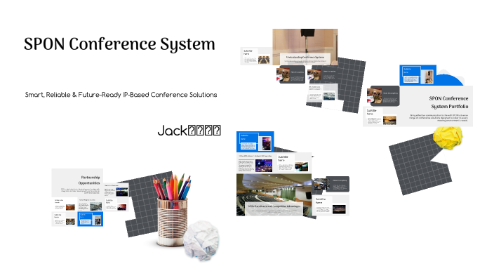 SPON Conference System by Jack King on Prezi