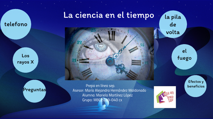 La ciencia en el tiempo by MARIELA MARTINEZ LOPEZ on Prezi