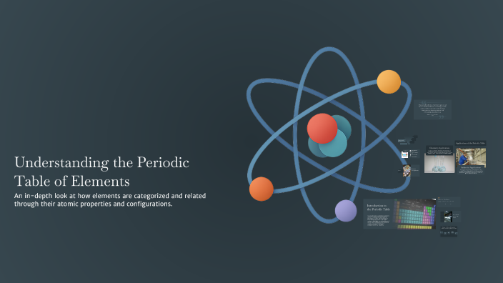 Understanding the Periodic Table of Elements by Jon on Prezi