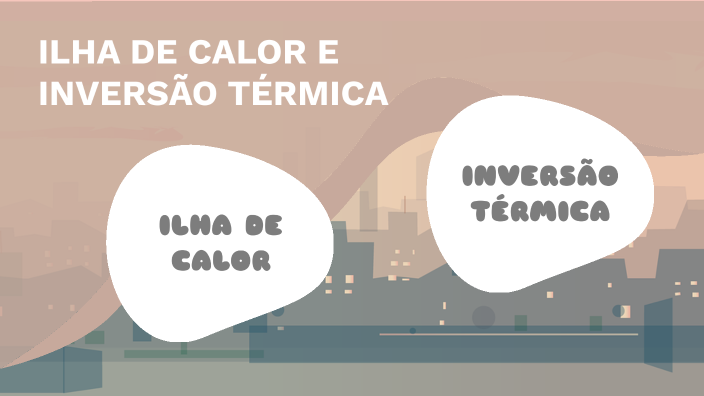 Ilha De Calor E Inversão Térmica By Luíza Araújo On Prezi