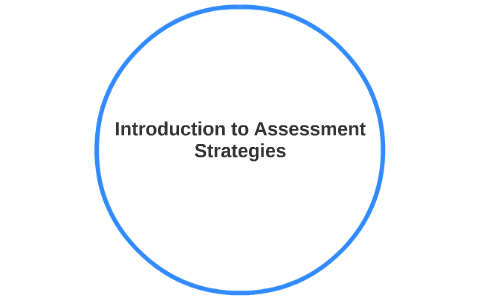 Introduction to Assessment Strategies by Idris Muhammad on Prezi