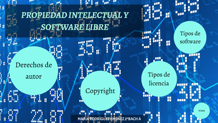 PROPIEDAD INTELECTUAL Y SOFTWARE LIBRE by Maria Rodriguez Jimenez on Prezi