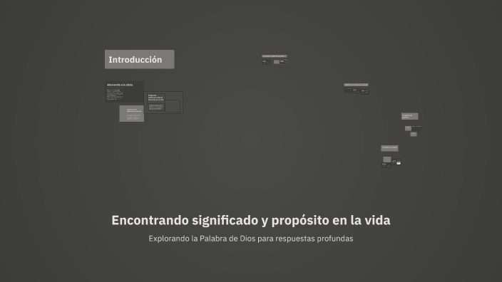 Encontrando significado y propósito en la vida by Andres Jimenez on Prezi