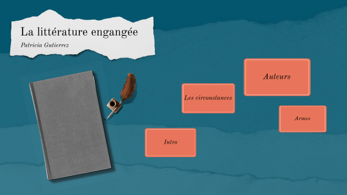 La Literature Engageé By Patricia Gutierrez On Prezi