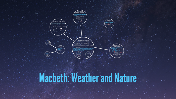 weather motif in macbeth
