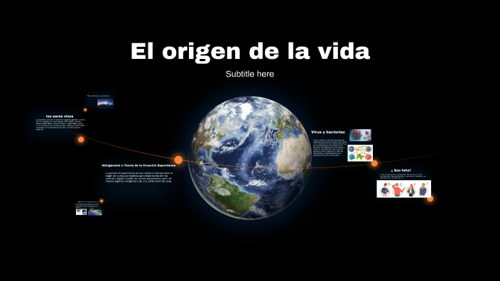 El origen de la vida by Noemí Álvarez Guzmán on Prezi