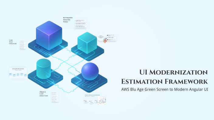UI Modernization Estimation Framework by Sam Carry on Prezi