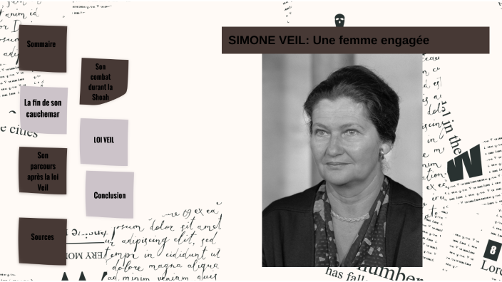 Simone Veil: Une femme engagée by Vinjete Bashota on Prezi