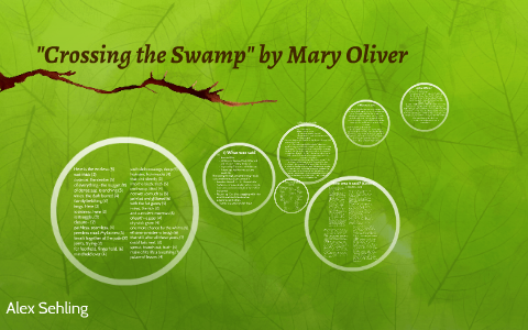 "Crossing the Swamp" by Mary Oliver by Alex Sehling on Prezi